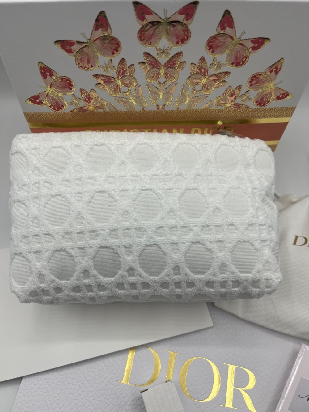 Dior Toiletries and Cosmetic Pouch Box Pouch Samples and Shopping Bag - Picture 8 of 11